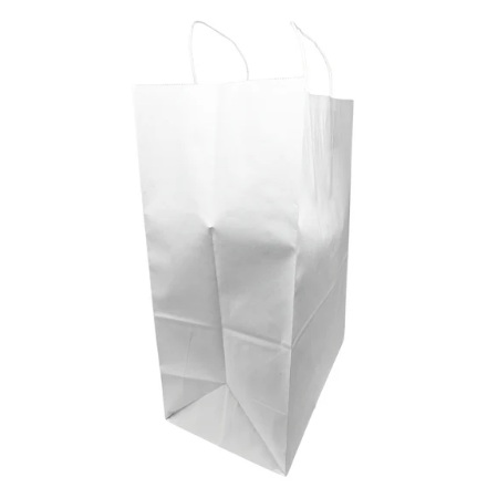White Super Royal Shopping Bag 14″x10″x15.75″